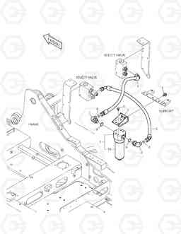 6350 TWO WAY PIPING - WITH FILTER DX160LC, Doosan