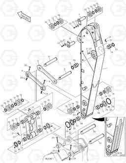 6790 ARM - 2.3m (FOR ARTI BOOM) DX180LC, Doosan