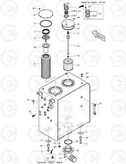 1220 OIL TANK DX255LC, Doosan