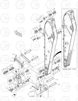 3110 ARM - 3.0m DX255LC, Doosan