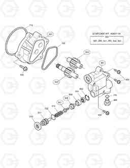 4120 GEAR PUMP DX255LC, Doosan