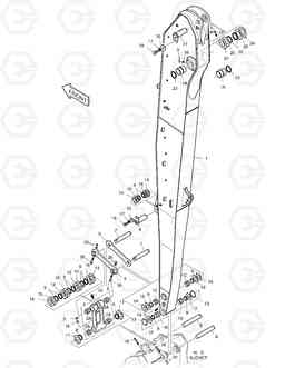 6990 ARM - 6.6m DX255LC, Doosan