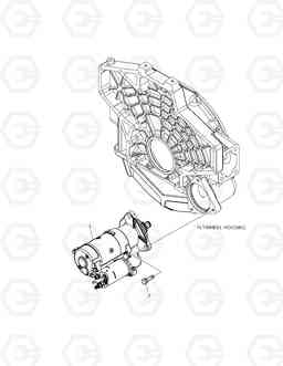 035 STARTER DX140W/DX160W, Doosan