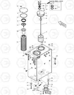 1230 OIL TANK DX140W/DX160W, Doosan