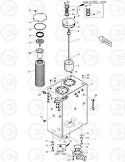 1230 OIL TANK DX140W/DX160W, Doosan