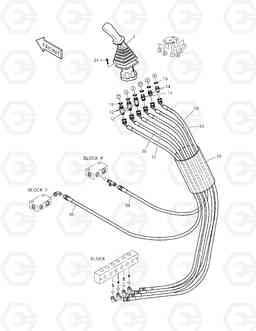 1380 PILOT PIPING(8) DX140W/DX160W, Doosan