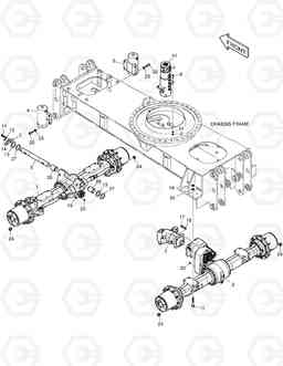 2120 POWER TRAIN - AXLE DX140W/DX160W, Doosan