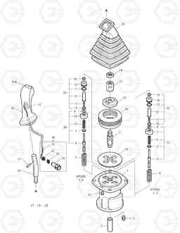 4240 REMOTE CONTROL VALVE DX140W/DX160W, Doosan