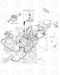 6920 PILOT PIPING(1) - ARTI. BOOM DX140W/DX160W, Doosan