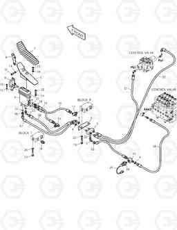 6930 PILOT PIPING(2) - ARTI. BOOM DX140W/DX160W, Doosan