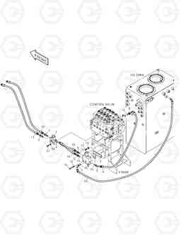 7100 MAIN PIPING - QUICK CLAMP(ARTI) DX140W/DX160W, Doosan