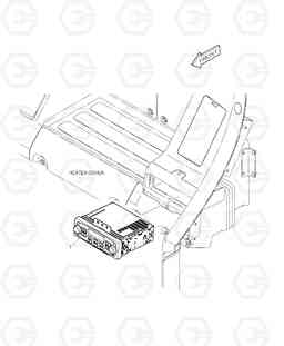 7140 RADIO DX140W/DX160W, Doosan