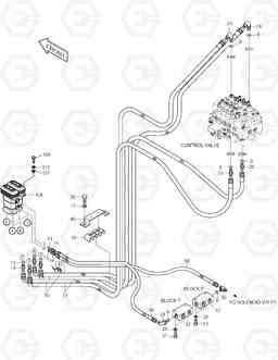 1340 PILOT PIPING(6) SOLAR 150LC-V, Doosan