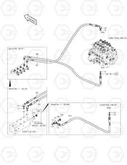 1360 PILOT PIPING(8) SOLAR 150LC-V, Doosan