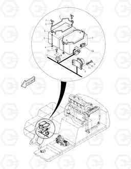 1660 ELECTRIC PARTS(4)-BATTERY SOLAR 150LC-V, Doosan