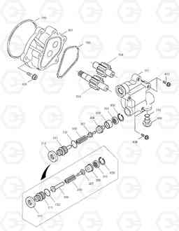 4120 GEAR PUMP SOLAR 150LC-V, Doosan