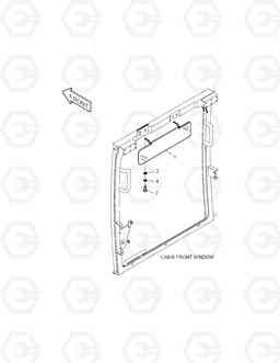 6450 SUN VISOR SOLAR 150LC-V, Doosan