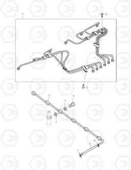 026 INJECTION PIPE SOLAR 290LC-V, Doosan