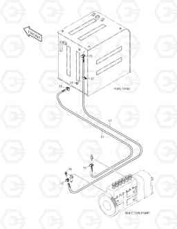 1170 FUEL PIPING SOLAR 290LC-V, Doosan