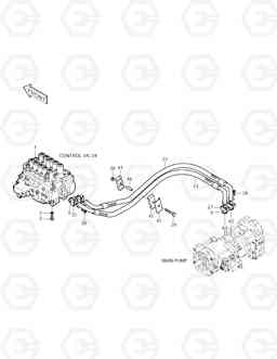 1240 MAIN PIPING(1) SOLAR 290LC-V, Doosan