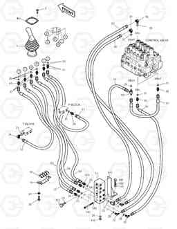 1331 PILOT PIPING(4-1) SOLAR 290LC-V, Doosan