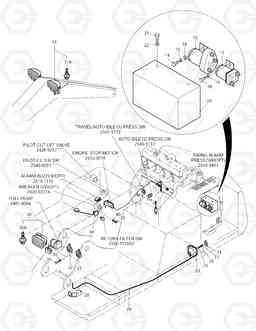 1680 ELECTRIC PARTS(6) - RELATED PARTS SOLAR 290LC-V, Doosan