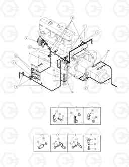 1700 ELECTRIC WIRING(2) - ENGINE SOLAR 290LC-V, Doosan