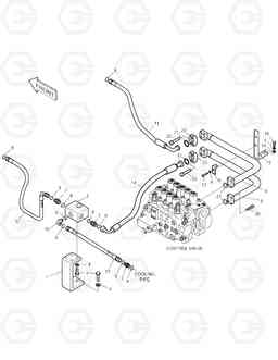 3150 MAIN PIPING-ONE & TWO WAY SOLAR 290LC-V, Doosan