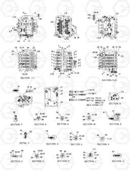 4180 CONTROL VALVE SOLAR 290LC-V, Doosan