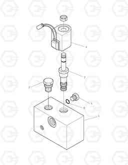 4220 PILOT VALVE SOLAR 290LC-V, Doosan