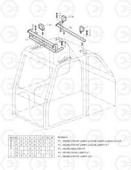 6121 CABIN LAMP ASS'Y-ED(1) SOLAR 290LC-V, Doosan