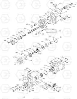 4100 MAIN PUMP SOLAR 220LC-V, Doosan