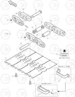 6180 TRACK SHOE ASS'Y-900-DHI SOLAR 220LC-V, Doosan