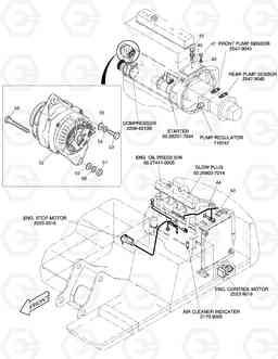 1670 ELECTRIC PARTS(5)-ENGINE SOLAR 130LC-V, Doosan