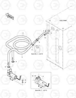 6110 FUEL FILTER PUMP ASS'Y SOLAR 130LC-V, Doosan