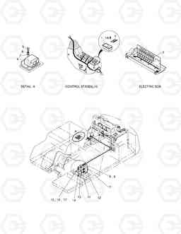 6142 TRAVEL / SWING ALARM ASS'Y(3) SOLAR 130LC-V, Doosan