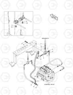 6750 MAIN PIPING-P3C-ARTI. SOLAR 130LC-V, Doosan