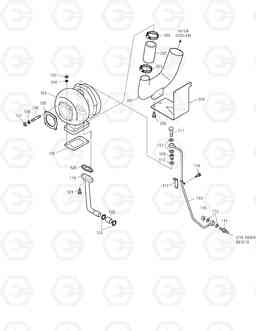 014 TURBO CHARGER & OIL PIPE SOLAR 225LC-V, Doosan