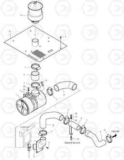 1160 AIR CLEANER ASS'Y SOLAR 225LC-V, Doosan