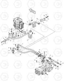 1250 MAIN PIPING(1) SOLAR 225LC-V, Doosan