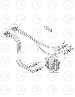 1270 MAIN PIPING(3) SOLAR 225LC-V, Doosan