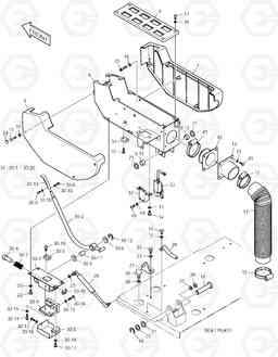 1390 CONTROL STAND-L.H SOLAR 225LC-V, Doosan