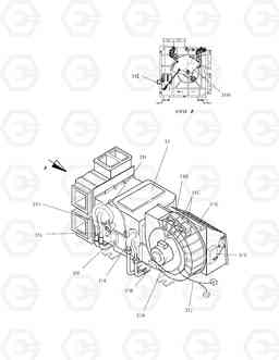 1770 AIRCONDITIONER(2)-AIRCON UNIT SOLAR 225LC-V, Doosan