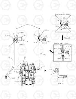3165 MAIN PIPING-BREAKER SOLAR 225LC-V, Doosan