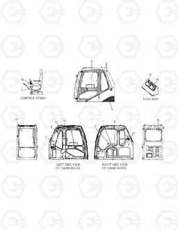 5120 NAME PLATE SOLAR 225LC-V, Doosan