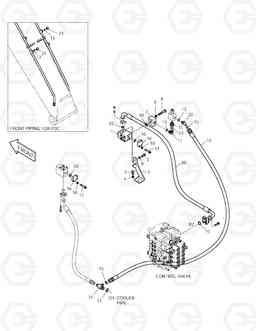 7000 MAIN PIPING-P3C SOLAR 225LC-V, Doosan