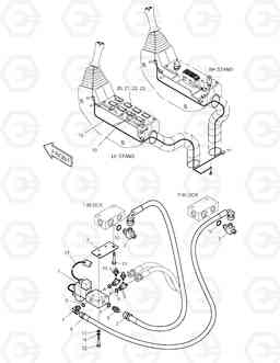 7100 JOYSTICK PILOT-ERO SOLAR 225LC-V, Doosan