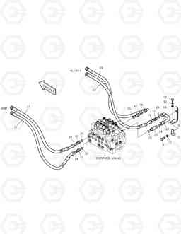 1290 MAIN PIPING MONO BOOM(5)-ARM. BUCKET SOLAR 140W-V & S160W, Doosan