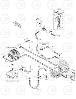 1300 PILOT PIPING(1) SOLAR 140W-V & S160W, Doosan