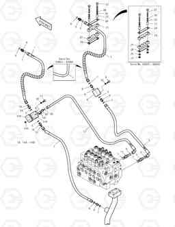 3150 MAIN PIPING-ONE & TWO WAYS SOLAR 140W-V & S160W, Doosan